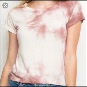 brandy tie dye top